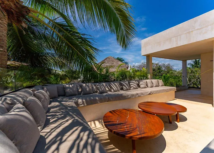 Villa Elements Rituals Beachfront Bahia Soliman Tulum Pueblo