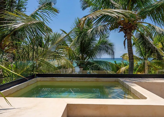 Villa Elements Rituals Beachfront Bahia Soliman Tulum Pueblo